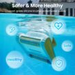 Hydro 3 Cordless Robotic Pool Cleaner, 150W Pool Vacuum with Wall Climbing Function, 200mins Runtime, 2 Brushless Motor Hydro 3 Cordless Robotic Pool Cleaner, 150W Pool Vacuum with Wall Climbing Function, 200mins Runtime, 2 Brushless Motor