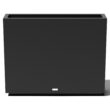 Veradek Block Series Span Plastic Planter - Tall Rectangular Planter for Indoor or Outdoor Patio/Porch,Medium, Black