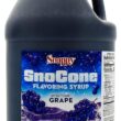 Snappy Sno Cone Syrup Mix & Match 4 Pack, 1 Gallon (128 ounces) Sizes, Flavored Syrup for Shaved Ice, 14 Flavor Options