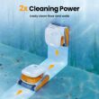Hydro 3 Cordless Robotic Pool Cleaner, 150W Pool Vacuum with Wall Climbing Function, 200mins Runtime, 2 Brushless Motor Hydro 3 Cordless Robotic Pool Cleaner, 150W Pool Vacuum with Wall Climbing Function, 200mins Runtime, 2 Brushless Motor