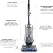 Shark AZ2001AMZ Vertex DuoClean PowerFins Upright Vacuum, with Powered Lift-Away & Self-Cleaning Brushroll, Dark Lilac, 1 qt Dust Cup