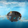 LVKE L1 Cordless Robotic Pool Cleaner, Pool Vacuum with Upgraded Obstacle-Crossing, 70 Mins Runtime, Lake Blue