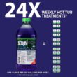Hot Tub Serum A Weekly Maintenance Hot Tub Cleaner/Clarifier/Conditioner/Softener All-in-One 2 Liter (24 Weekly doses)