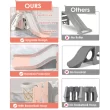 Suteck 7 in 1 Kids Slide, Toddler slide with Climber Outdoor Indoor Slide Playset, Pink/Gray
