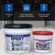 Master Protective Coatings Black Epoxy Resin Coating for Floors & Counter Tops, Self Leveling - 3 Gallon Kit, PRETINT BLACK
