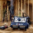 STEALTH Air Compressor 1 Gallon, 1/2HP Max 125 PSI, Induction Motor, 0.8 CFM@90PSI, 1.3 CFM@40PSI, SAUQ-1105
