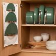 Caraway Nonstick Ceramic Cookware Set (12 Piece) Pots, Pans, Lids and Kitchen Storage - Gray
