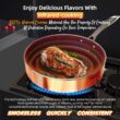 Deluxe DUXANO 14PC Healthy Pots and Pan With 9H Anti-scratch Coating, 2-Layer Non-Stick Ceramic&PFAS Free, Dishwasher Safe
