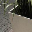 Veradek V-Resin Indoor/Outdoor Taper Planter, Set of 2 (30 inch, Grey)