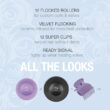 Conair Hot Rollers Hair Curlers for Long, Medium and All Hair, Heated Rollers with Roller Clips Included