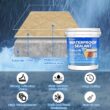 Wadities Wall Bathroom Roof Water-Based Waterproof Coating, Liquid Waterproof Sealant Clear - 5 Gallon