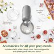 Cuisinart Precision Master 5.5 Qt. 12-Speed Brushed Chrome Die Cast Stand Mixer with Attachments