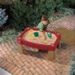 Step2 Naturally Playful Sand Table, Kids Sand Activity Sensory Table, 5 Piece Accessory Kit, Toddler Summer Outdoor Toys, 2+ Years Old Step2 Naturally Playful Sand Table, Kids Sand Activity Sensory Table, 5 Piece Accessory Kit, Toddler Summer Outdoor Toys, 2+ Years Old