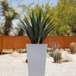 Veradek V-Resin Indoor/Outdoor Taper Planter, Set of 2 (30 inch, Grey)