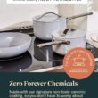 Caraway Nonstick Ceramic Cookware Set (12 Piece) Pots, Pans, Lids and Kitchen Storage - Marigold
