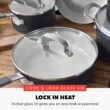 GreenPan x Bobby Flay 13 Piece Cookware Pots and Pans Set, Professional Grade Aluminum, PFAS-Free Ceramic Nonstick, Graphite