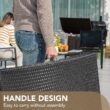 Devoko Patio Chaise Lounge Sets Outdoor Rattan Adjustable Back 3 Pieces Cushioned Patio Folding Chaise Lounge (Beige) Devoko Patio Chaise Lounge Sets Outdoor Rattan Adjustable Back 3 Pieces Cushioned Patio Folding Chaise Lounge (Beige)