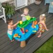 Step2 Tropical Rainforest Water Table, Kids Water and Sand Activity Sensory Playset, Summer Outdoor Toys, Blue & Brown Step2 Tropical Rainforest Water Table, Kids Water and Sand Activity Sensory Playset, Summer Outdoor Toys, Blue & Brown