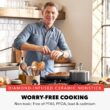 GreenPan x Bobby Flay 13 Piece Cookware Pots and Pans Set, Professional Grade Aluminum, PFAS-Free Ceramic Nonstick, Graphite