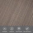 Lounge Chair, Outdoor Chaise Lounge with Detachable Pillow for Patio, Lawn, Pool, Outdoor Lounge Chairs, Brown