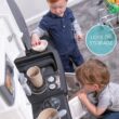 Step2 Lifestyle Dream Kids Kitchen Playset, Indoor/Outdoor Kitchenette, Interactive Play with Lights and Sounds, Gray