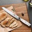 Stahl 19 Piece High Carbon Exclusive German Steel Knife Block Set (White)