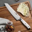 Stahl 19 Piece High Carbon Exclusive German Steel Knife Block Set (White)
