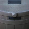 Good Ideas Rain Wizard 50 Gallon Plastic Rain Barrel for Outdoor Rainwater Collection, Oak