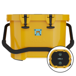 BOTE KULA 10 MAGNEPOD Cooler Yellow