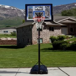 Lifetime Height Adjustable Portable Basketball Hoop (48" Polycarbonate Backboard)