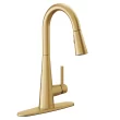 7864BG Moen Sleek Pull Down Single Handle Kitchen Faucet with Power Boost Technology and Duralock 7864BG Moen Sleek Pull Down Single Handle Kitchen Faucet with Power Boost Technology and Duralock