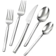 ZWILLING Opus 45 Piece Flatware Set Polished, Mirrored