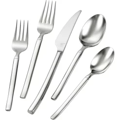 ZWILLING Opus 45 Piece Flatware Set Polished, Mirrored