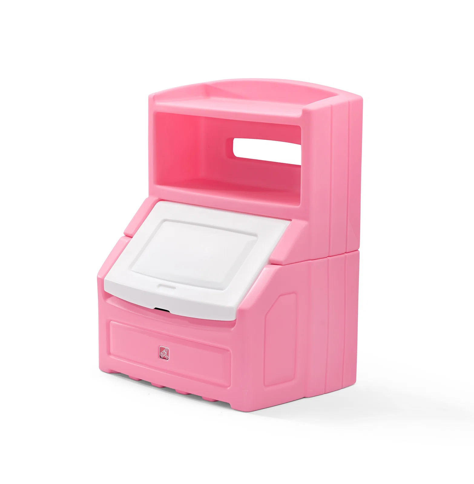 Step2 Lift and Hide Bookcase Toy Box, Pink Step2 Lift and Hide Bookcase Toy Box, Pink