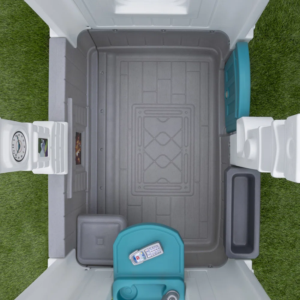 Step2 Neat & Tidy Cottage Homestyle Edition Kids Outdoor Playhouse for Toddlers Step2 Neat & Tidy Cottage Homestyle Edition Kids Outdoor Playhouse for Toddlers - Image 7