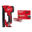 Milwaukee M12 12 Volt Lithium Ion Cordless Cable Stapler w/1 in. Insulated Cable Staples 600 Per Box (2-Pack)