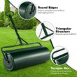 ANGELES HOME 40GT8CK9GN 39 in. W Push/Tow Lawn Roller, Green