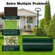 ANGELES HOME 40GT8CK9GN 39 in. W Push/Tow Lawn Roller, Green