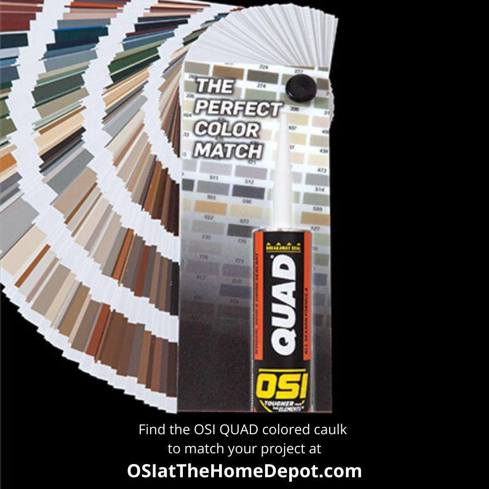 OSI QUAD Advanced 10 fl. oz. Black #003 Exterior, Window, Door, and Siding Caulk Sealant (12-pack) OSI QUAD Advanced 10 fl. oz. Black #003 Exterior, Window, Door, and Siding Caulk Sealant (12-pack) - Image 7