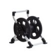 LIBERTY GARDEN 150 ft. Explorer Aluminum Floor or Wall Mount Garden Hose Reel