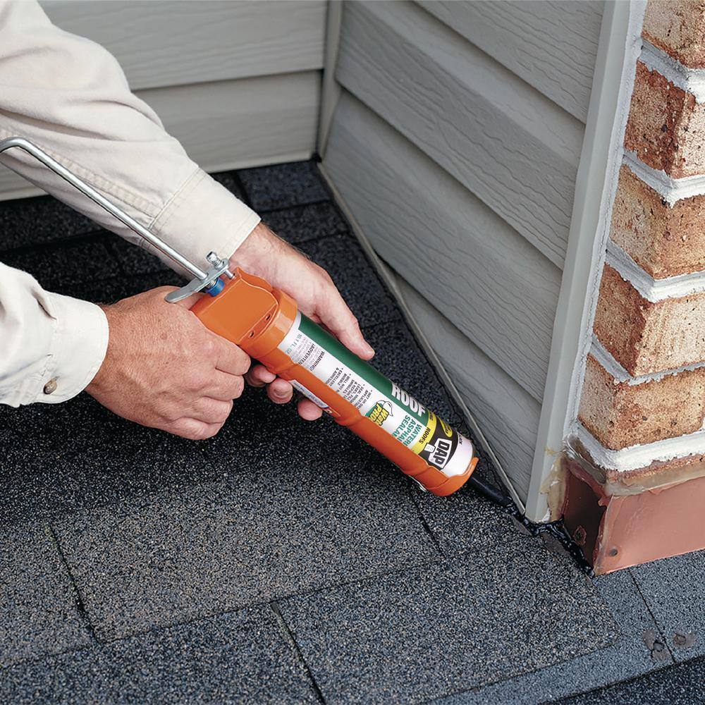 DAP 10.1 oz. Black Waterproof Roof Sealant (12-Pack) DAP 10.1 oz. Black Waterproof Roof Sealant (12-Pack) - Image 5