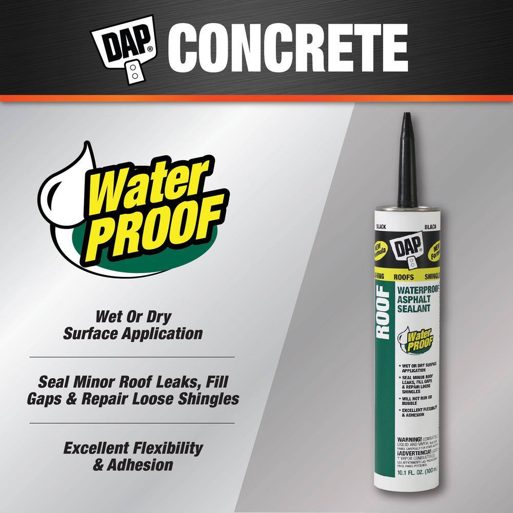 DAP 10.1 oz. Black Waterproof Roof Sealant (12-Pack) DAP 10.1 oz. Black Waterproof Roof Sealant (12-Pack) - Image 8