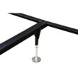 Hollywood Bed Frame Black Adjustable Bedframe Headboard Footboard Hook on Bed Rails
