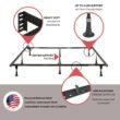 Hollywood Bed Frame Adjustable Metal Bed Frame