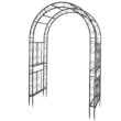 Karl home 84 in. x 59 in. Iron Garden Arbor