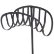 LIBERTY GARDEN 125 ft. Black Steel Decorative Hose Stand Garden Hose Reel
