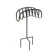 LIBERTY GARDEN 125 ft. Black Steel Decorative Hose Stand Garden Hose Reel