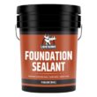 Liquid Rubber Concrete Foundation and Basement Sealant, 5 Gal. Black