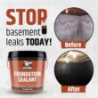 Liquid Rubber Concrete Foundation and Basement Sealant, 5 Gal. Black Liquid Rubber Concrete Foundation and Basement Sealant, 5 Gal. Black