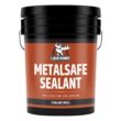 Liquid Rubber MetalSafe Sealant, 640 oz. 1 Gal. Black